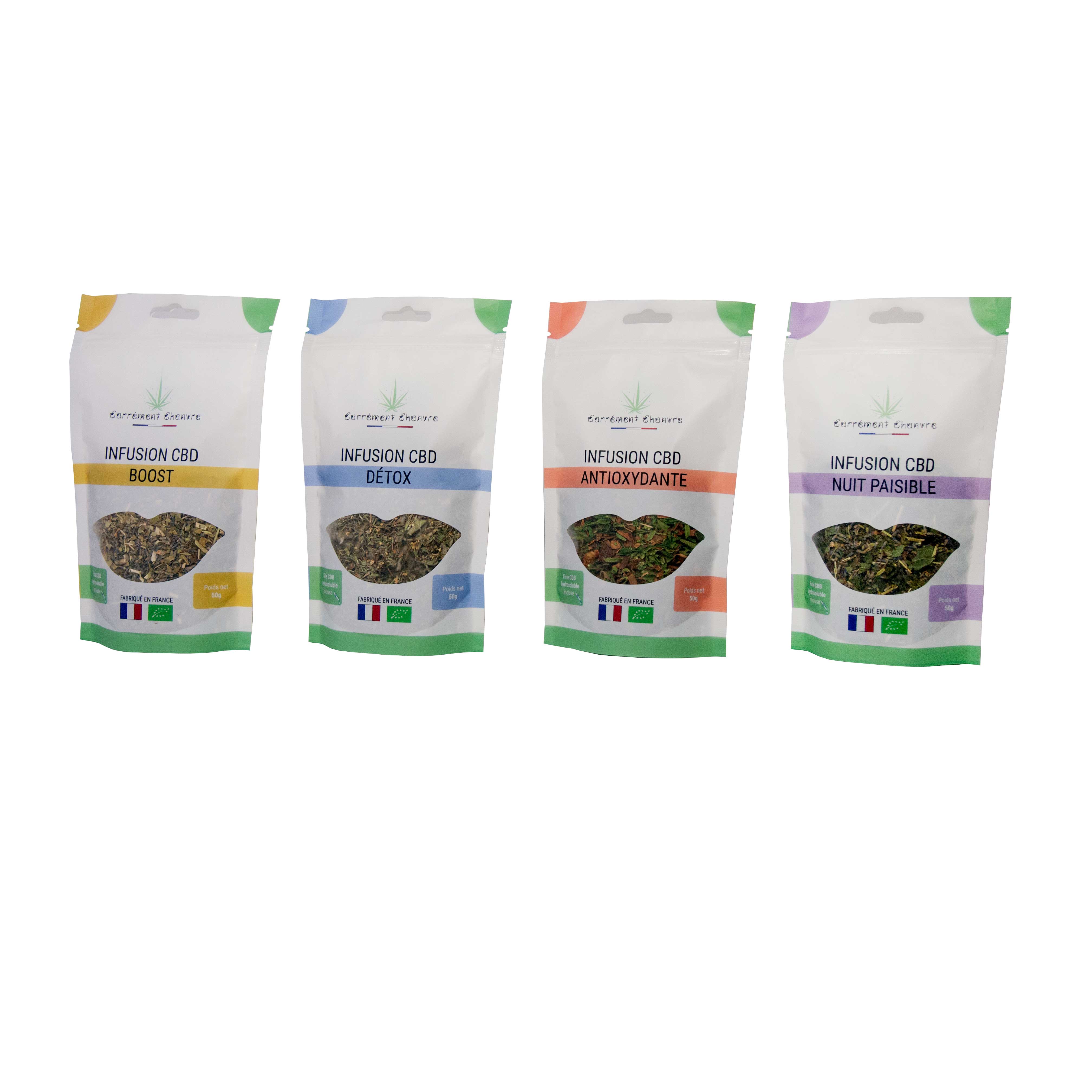 Tisane nuit paisible bio 50g - 100% plantes - Produit Bio